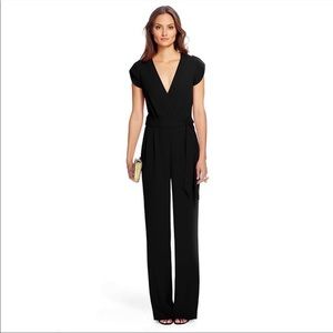 Black DVF Purdy Jumpsuit NWT Sz 6